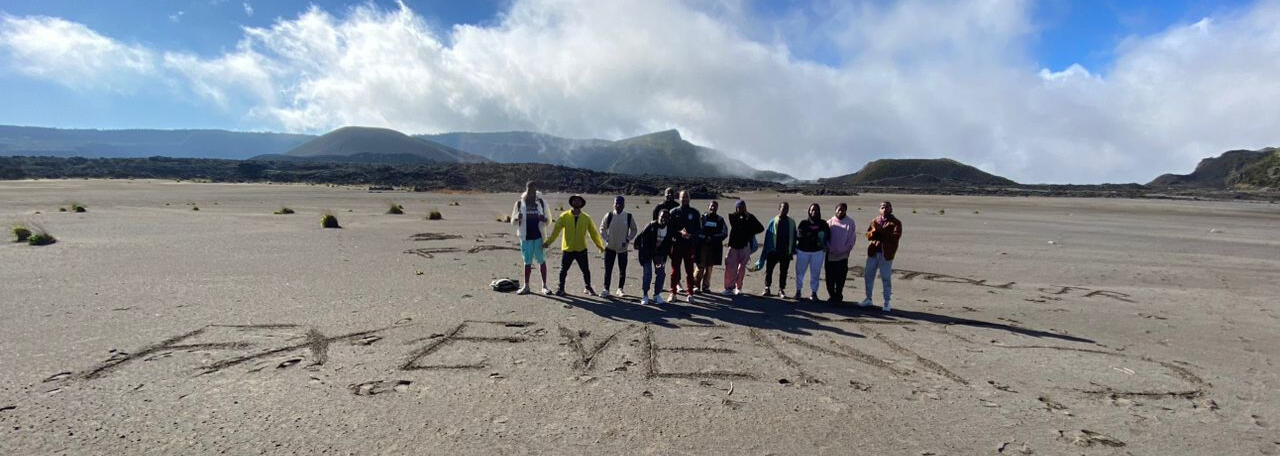 Photo de groupe au Khartala